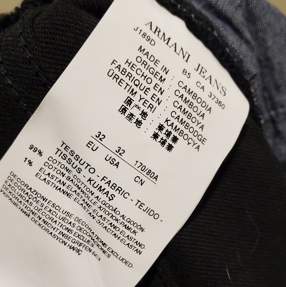 Armani Jeans | Women 32 long, Black, Skinny fit - Picture 10 of 12